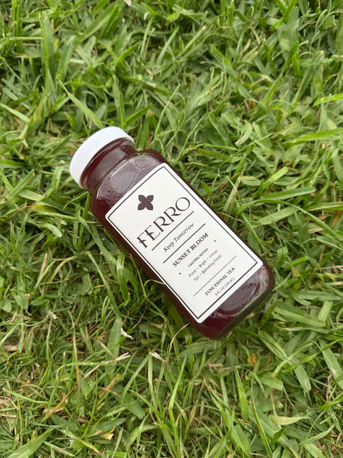 Ferro Tea – Sunset Bloom (8oz Glass)