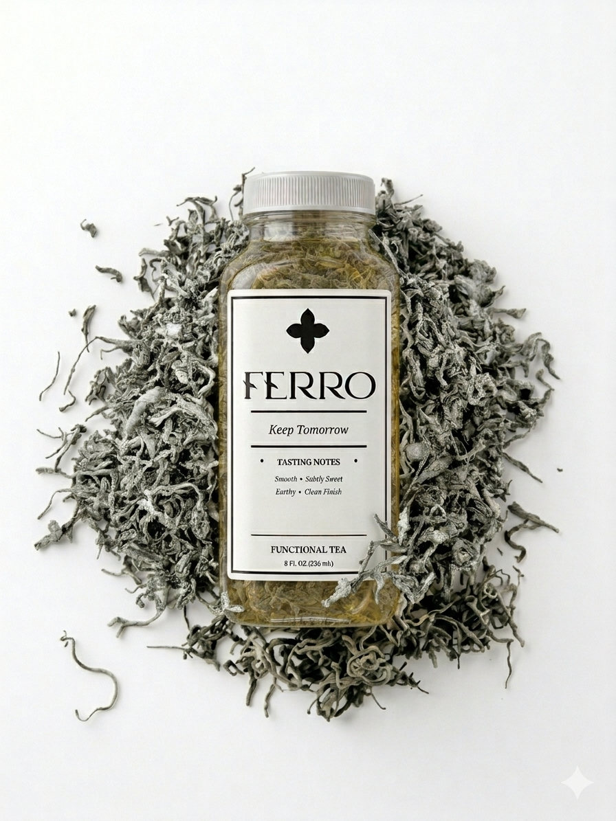 Ferro Tea – Bottled Vine Tea (8oz Glass)